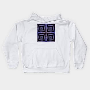 square pattern Kids Hoodie